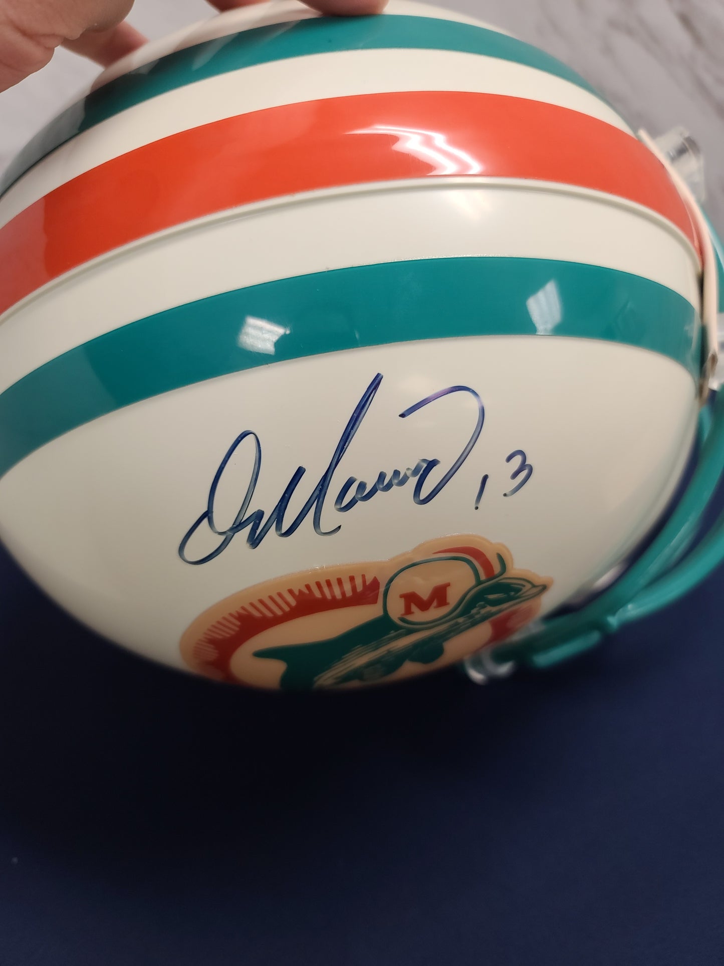 Dan Marino Signed Full Size Football Helmet — A Bold Tribute to the Game’s Greats