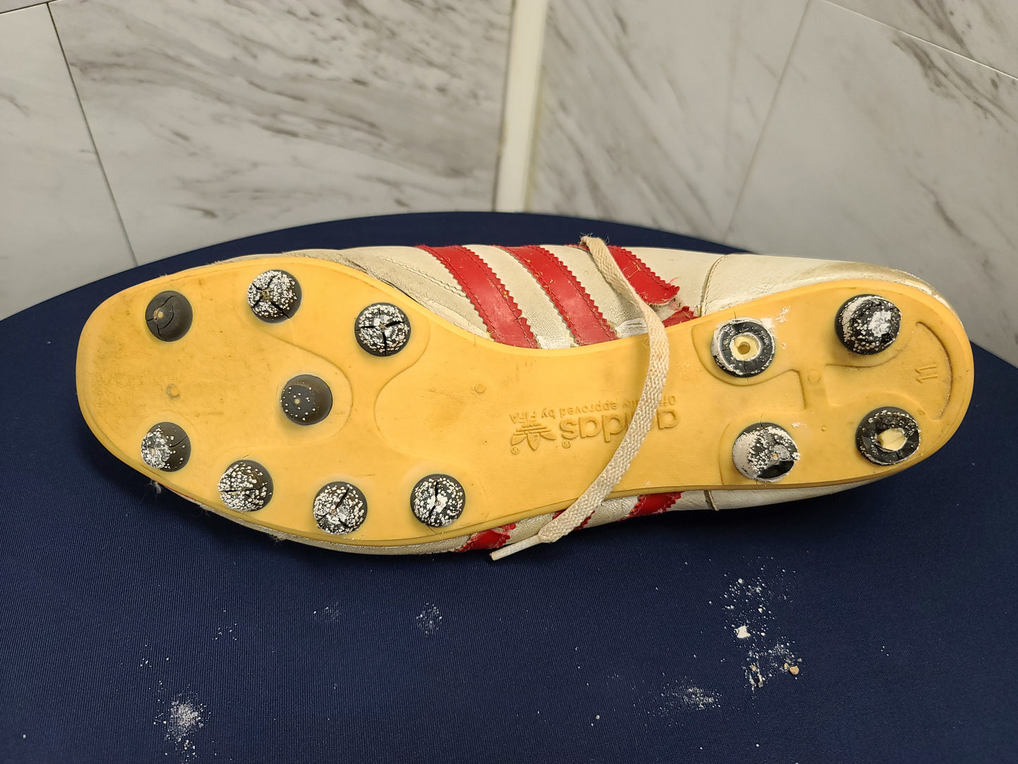 San Francisco 49ers 1981-82 Signed Super Bowl Winning Game Used/Worn Shoes by Ray Wersching with inscription “Shoes that kicked the Game Winning Field Goal Super Bowl XVI”