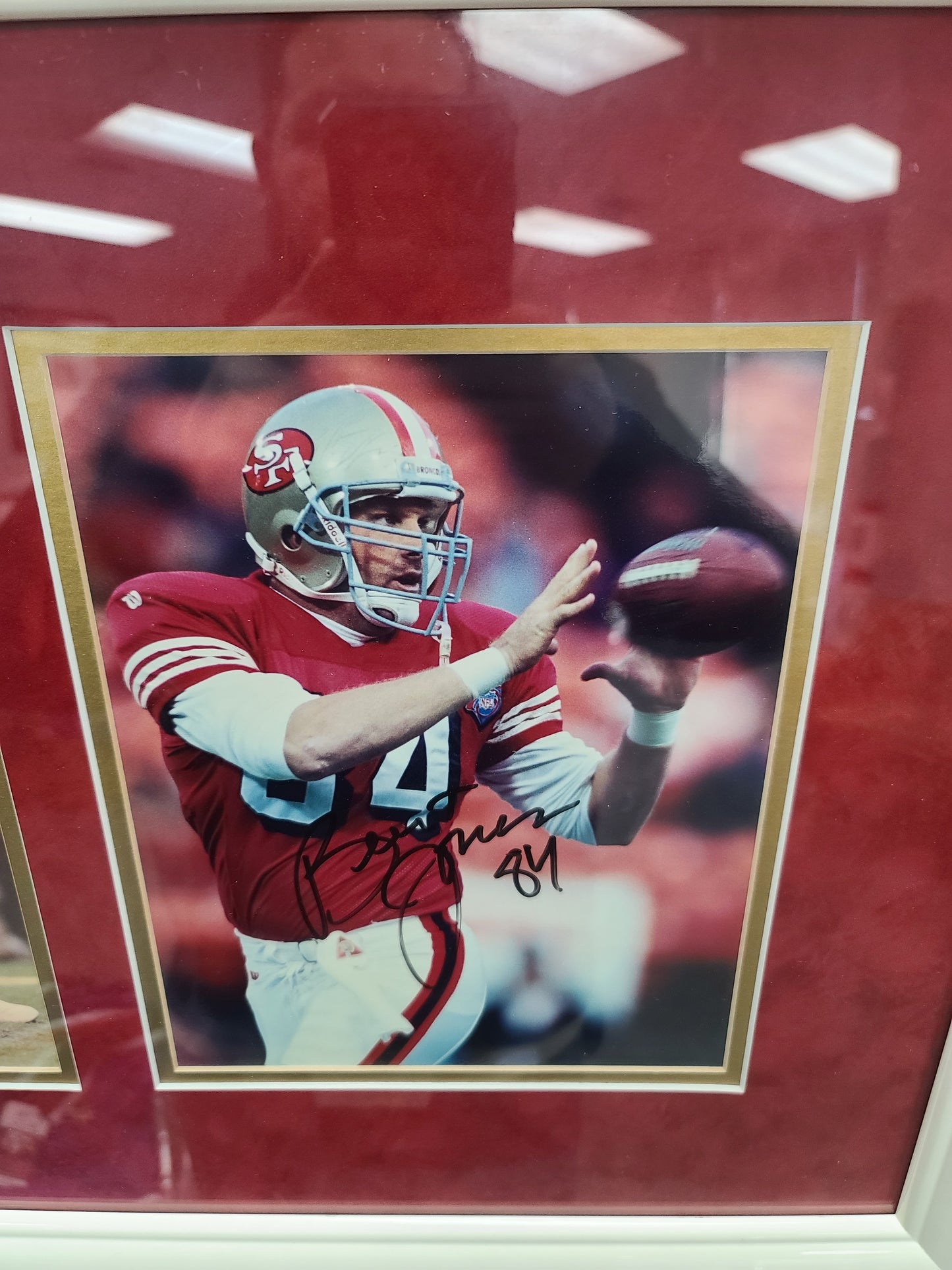 Framed and Signed Jerry Rice, Deion, William Floyd, Steve Young and Brent Jones photos