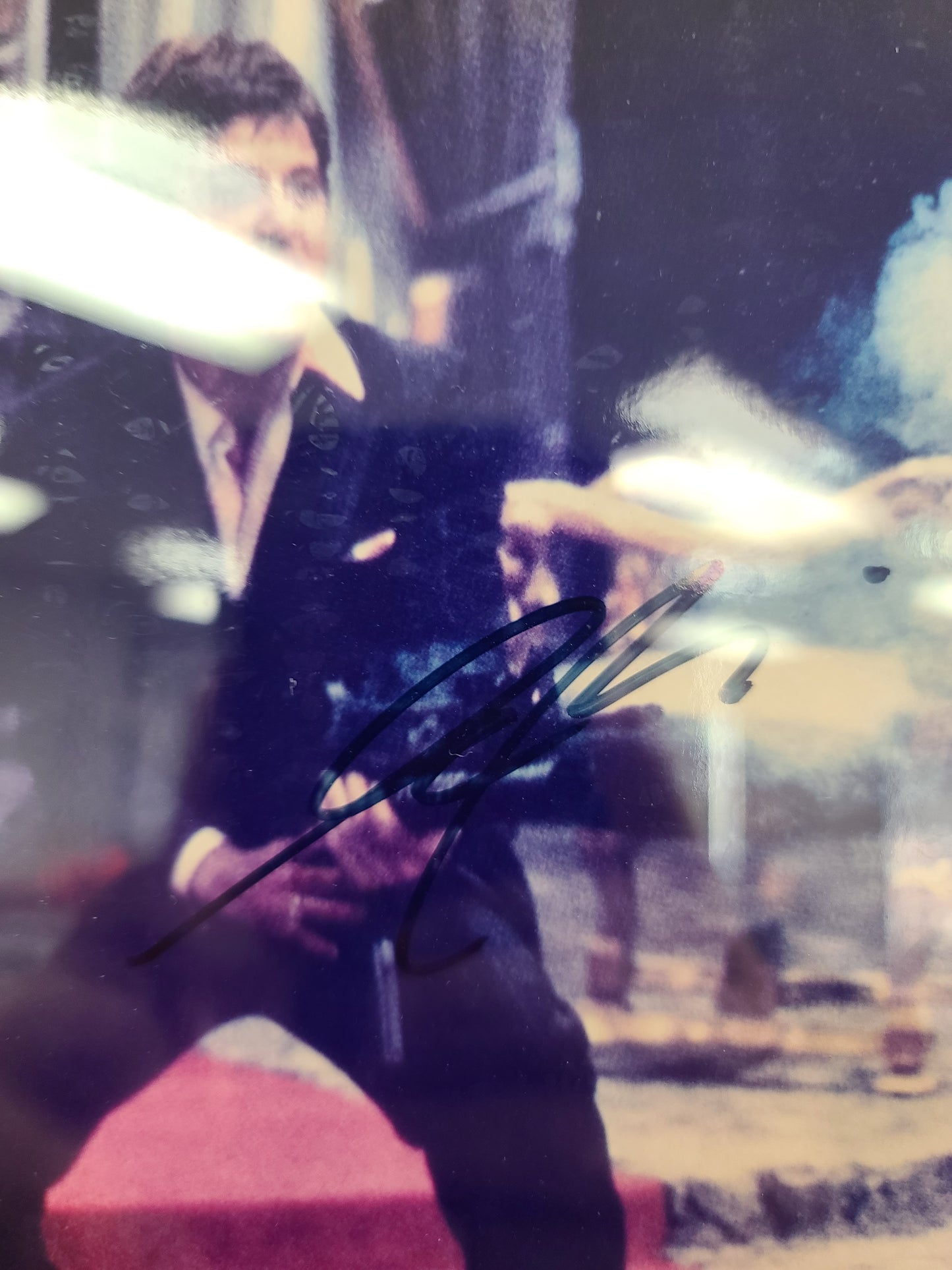 Al Pacino as Scarface Signed Photo Collectible with Bullet movie props