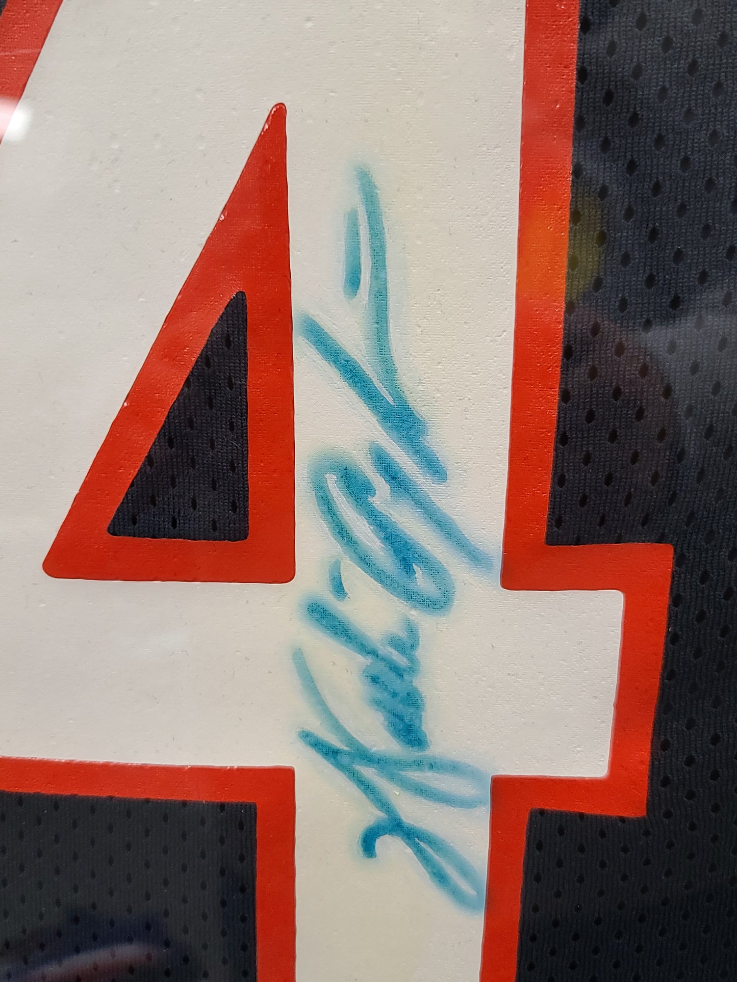 Signed Walter Payton #34 Framed Jersey – A Tribute to Sweetness and Strength