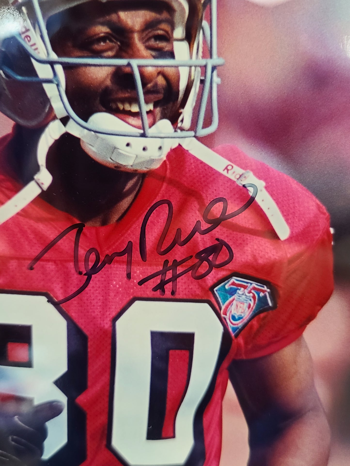 Signed and Framed Jerry Rice #80 Jersey and Photo Dual Signed– The Gold Standard of Greatness