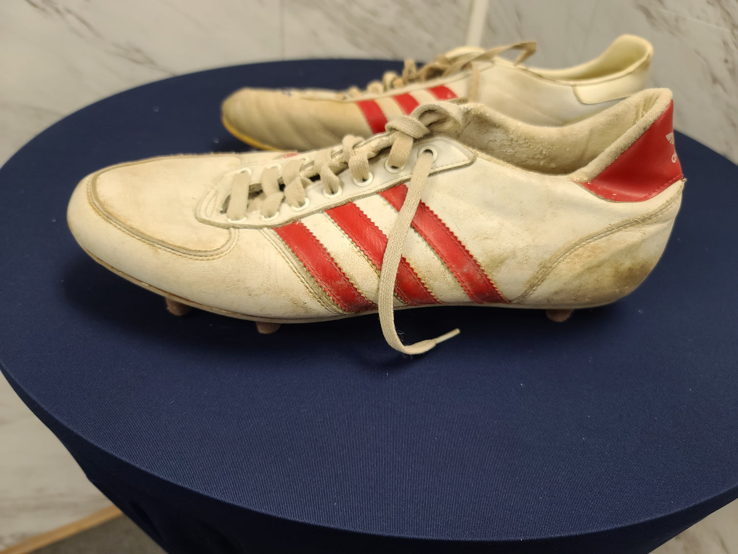 San Francisco 49ers 1981-82 Signed Super Bowl Winning Game Used/Worn Shoes by Ray Wersching with inscription “Shoes that kicked the Game Winning Field Goal Super Bowl XVI”