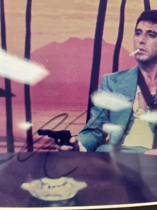 Scarface Al Pacino Limited Edition Framed Memorabilia Display – Tribute to a Cinematic Icon